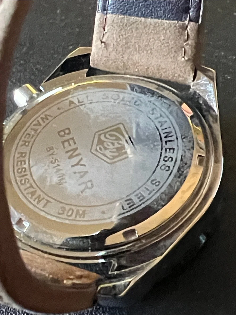 BENYAR Watches for Men Analog Quartz Chronograph Stainless Steel Waterproof
